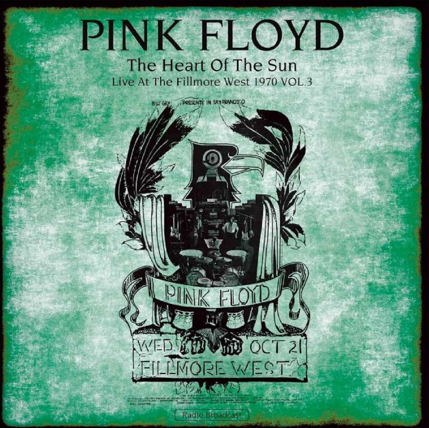 Pink Floyd The Heart Of The Sun Live At The Fillmore West 1970 Vol.3 LP/Vinyl