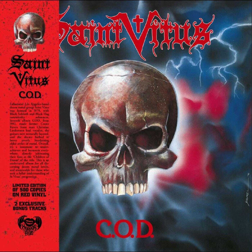 Saint Vitus C.O.D. LP/Vinyl