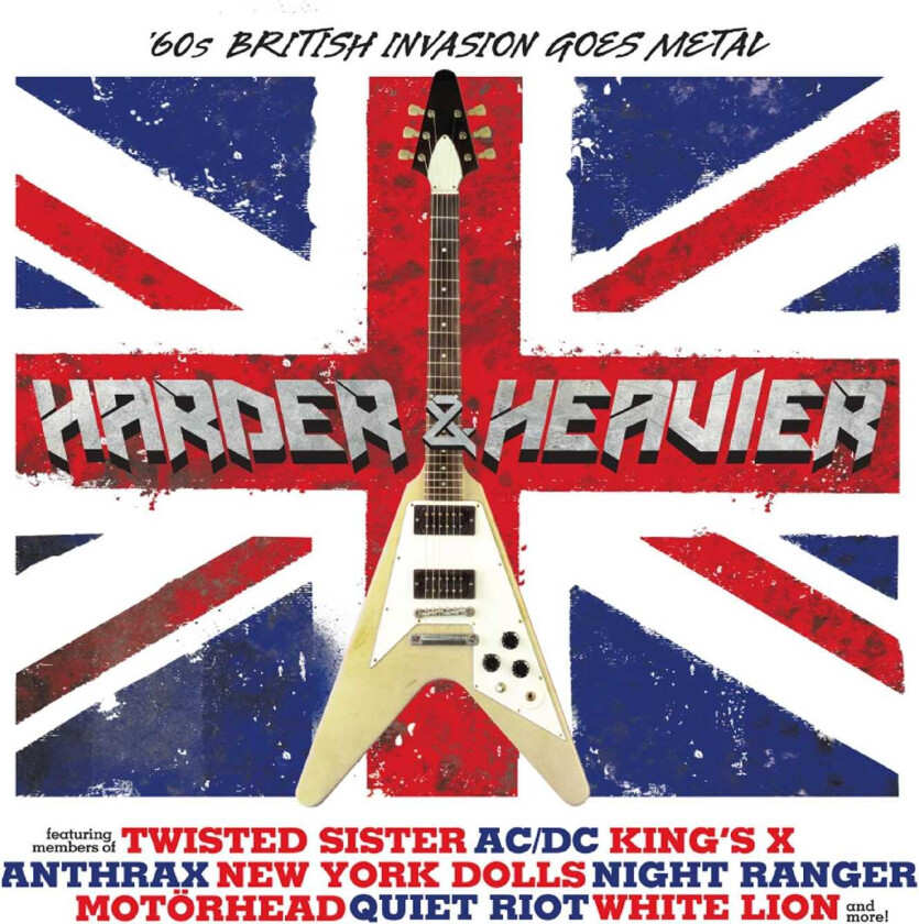 Diverse Hardrock Harder & Heavier '60s British Invasion Goes Metal LP/Vinyl