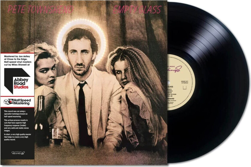 Pete Townshend Empty Glass (Half Speed Master) LP/Vinyl