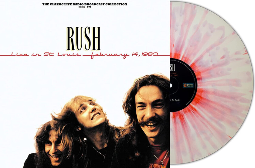 Rush  Live St Louis 1980  LP/Vinyl