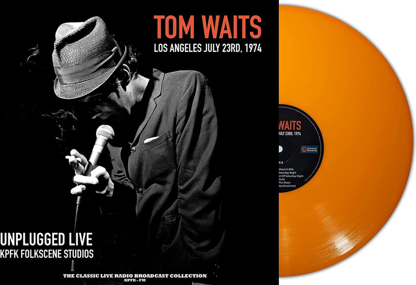 Tom Waits Unplugged Live KPFK Folkscene Studios LP/Vinyl