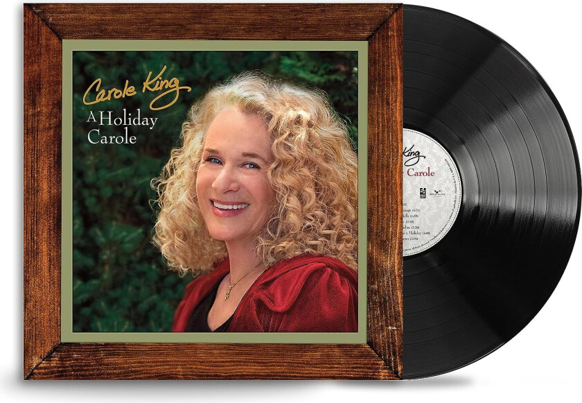 Carole King A HOLIDAY CAROLE LP/Vinyl