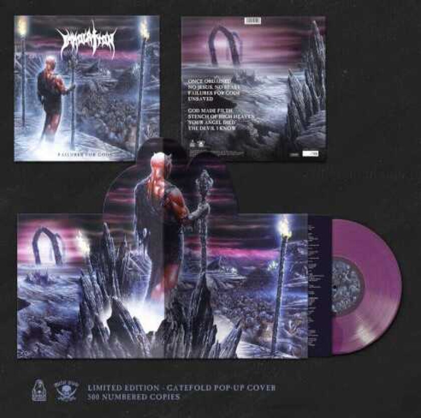 Immolation Failures For Gods LP/Vinyl