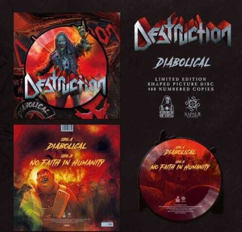Destruction Diabolical LP/Vinyl