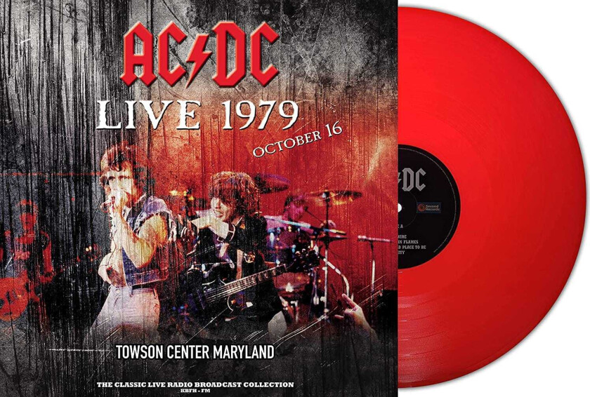 AC/DC Live 1979 At Towson Center LP/Vinyl