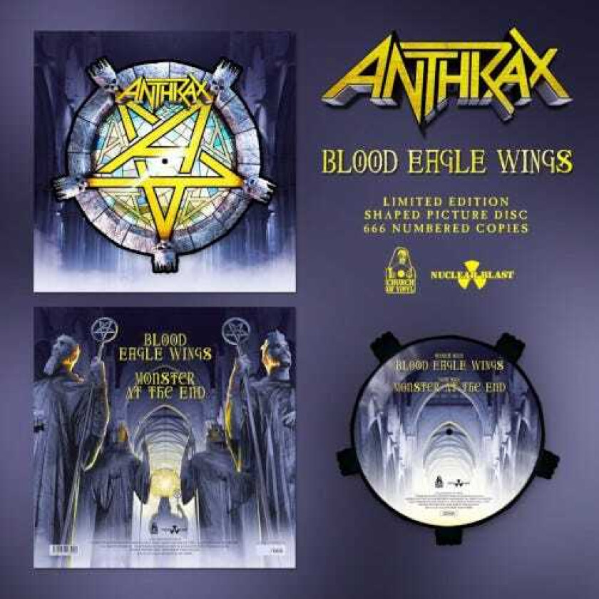 Anthrax Blood Eagle Wings LP/Vinyl