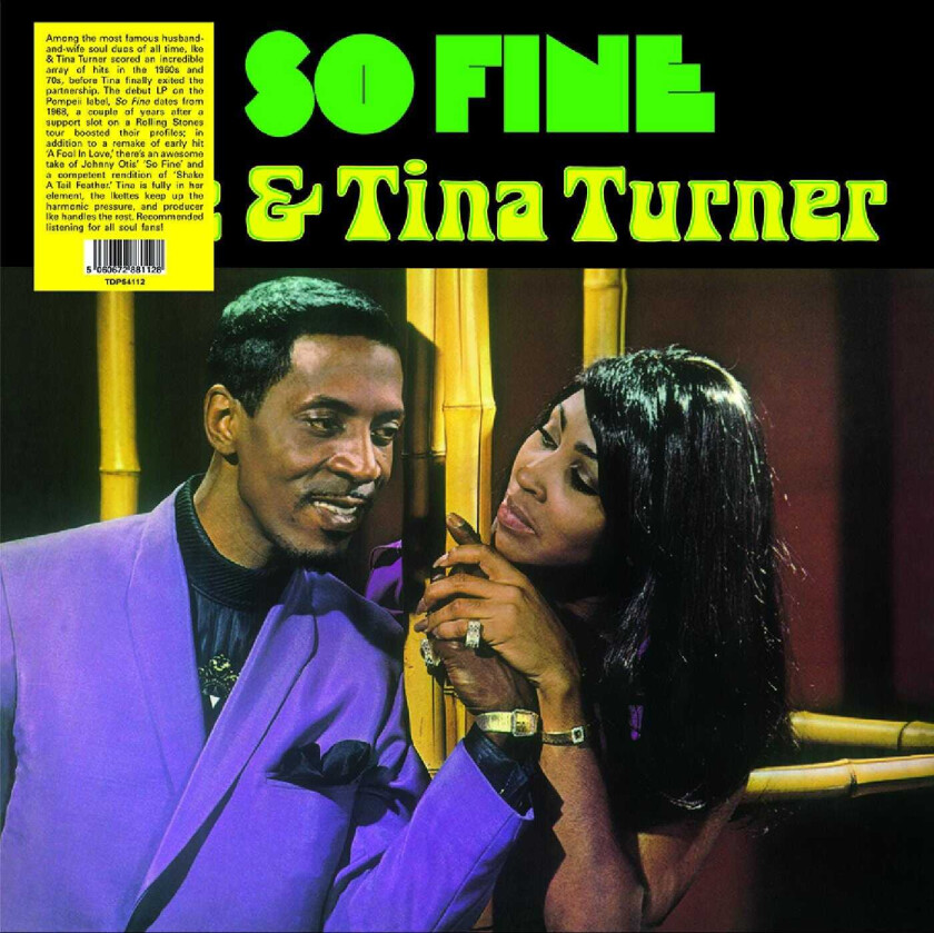 Ike & Tina Turner So Fine LP/Vinyl