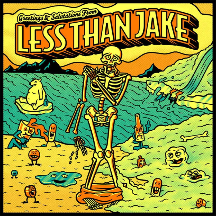 Less Than Jake Greetings & Salutations LP/Vinyl
