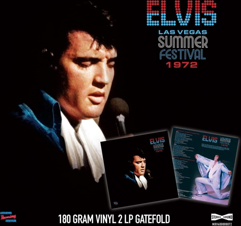 Elvis Presley Las Vegas Summer Festival 1972 LP/Vinyl