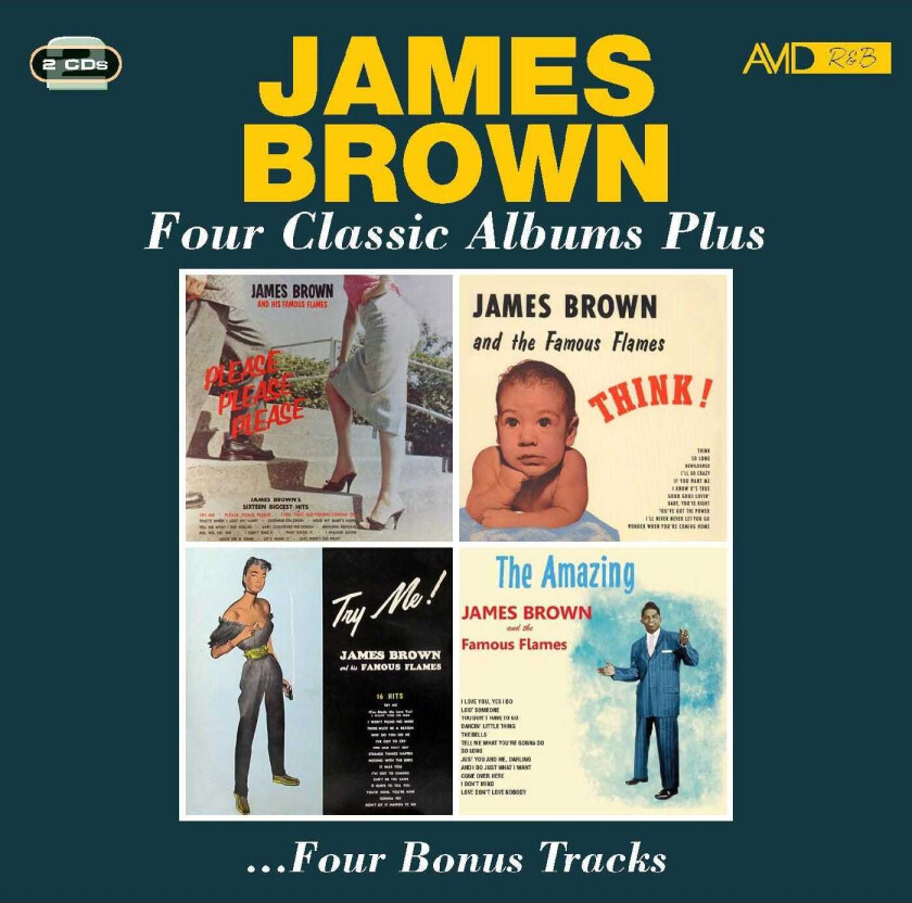 James Brown Four Classic Albums Plus CD