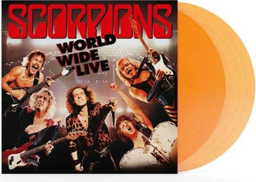 Scorpions World Wide Live LP/Vinyl
