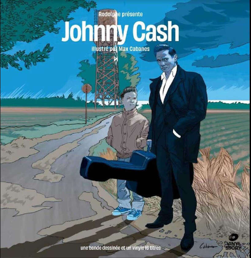 Johnny Cash Vinyl Story + Comic LP/Vinyl