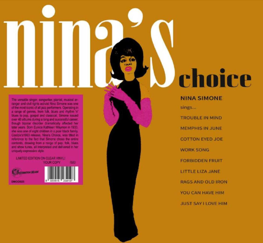 Nina Simone Nina's Choice LP/Vinyl