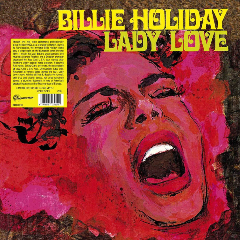 Billie Holiday Lady Love LP/Vinyl