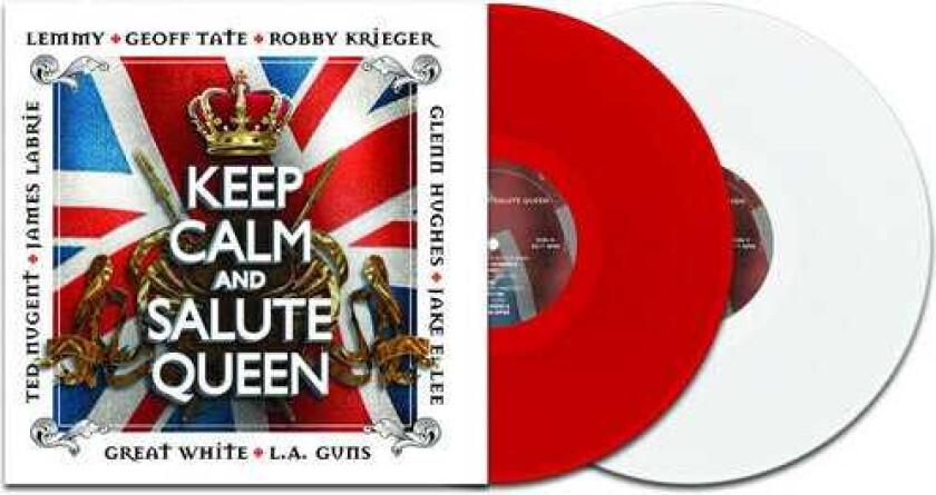 Queen Tribute, Diverse Rock Keep Calm And Salute Queen LP/Vinyl