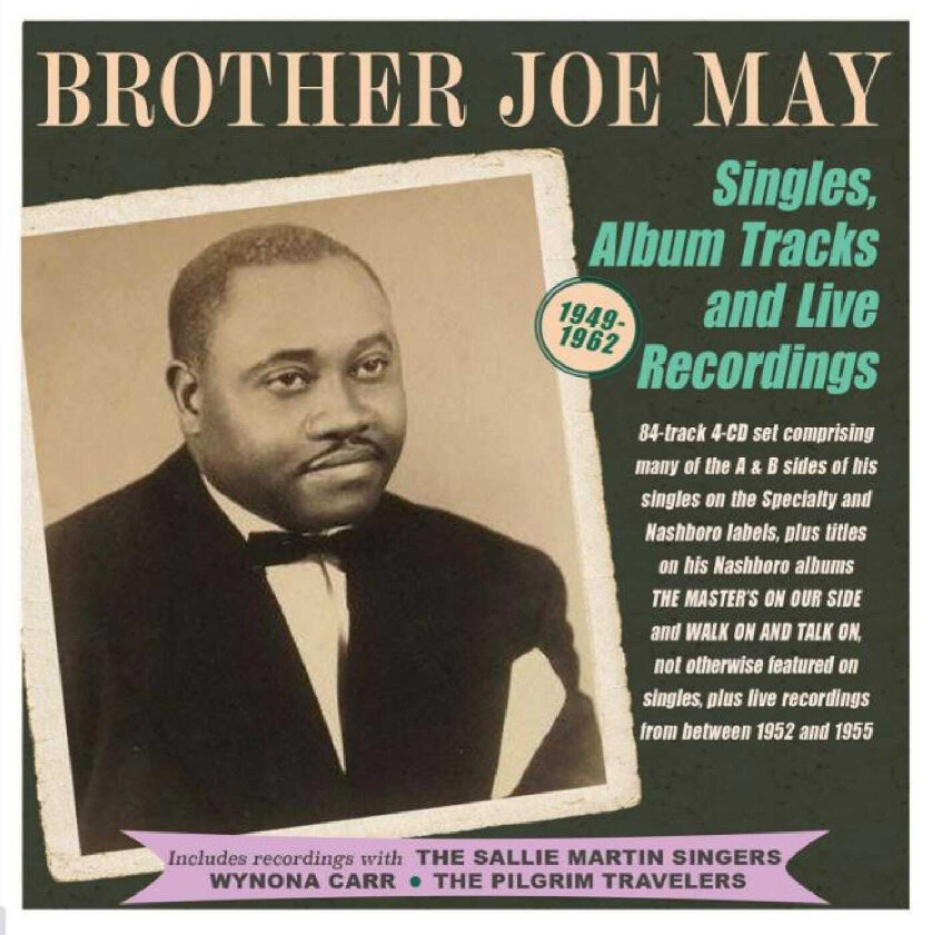 Brother Joe May Singles, Album Tracks And Live Recordings 194962 CD