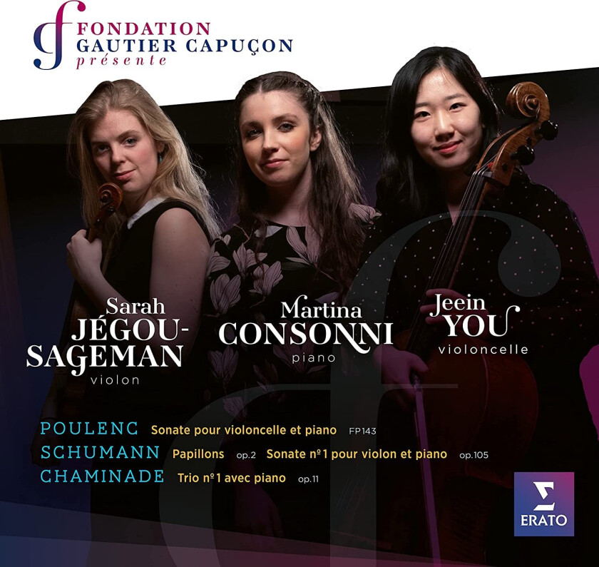 Martina Consonni, Sarah JégouSageman, Jeein You  Poulenc, Schumann, Chaminade  CD