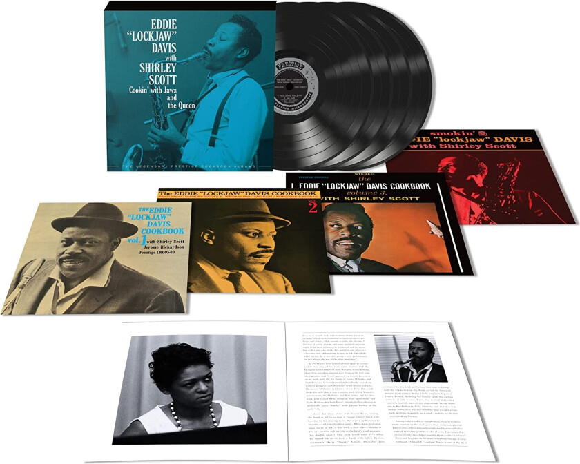 Eddie Lockjaw Davis Cookin' With Jaws And The Queen: The Legendary Prestige Cookbook Albums LP/Vinyl