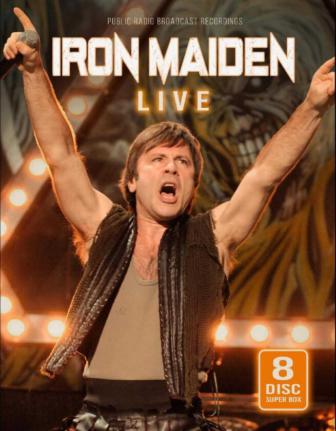 Iron Maiden Live Public Radio Broadcast Recordings CD