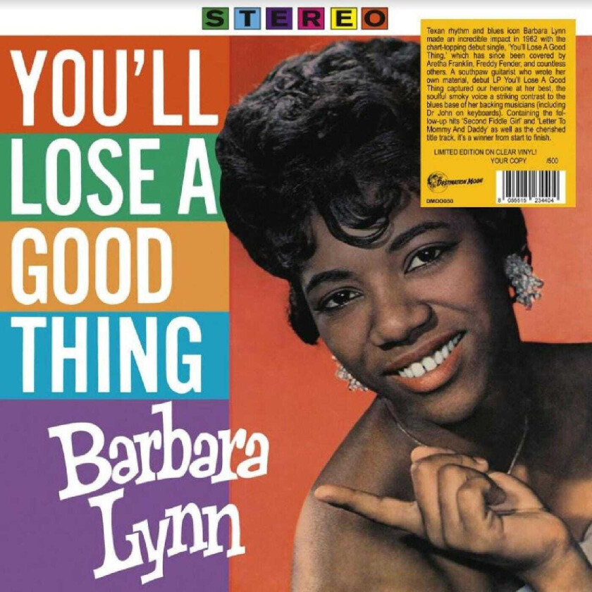Barbara Lynn You'll Lose A Good Thing LP/Vinyl