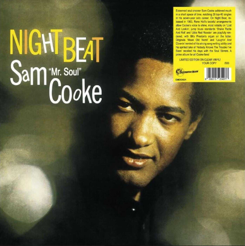 Sam Cooke Night Beat LP/Vinyl