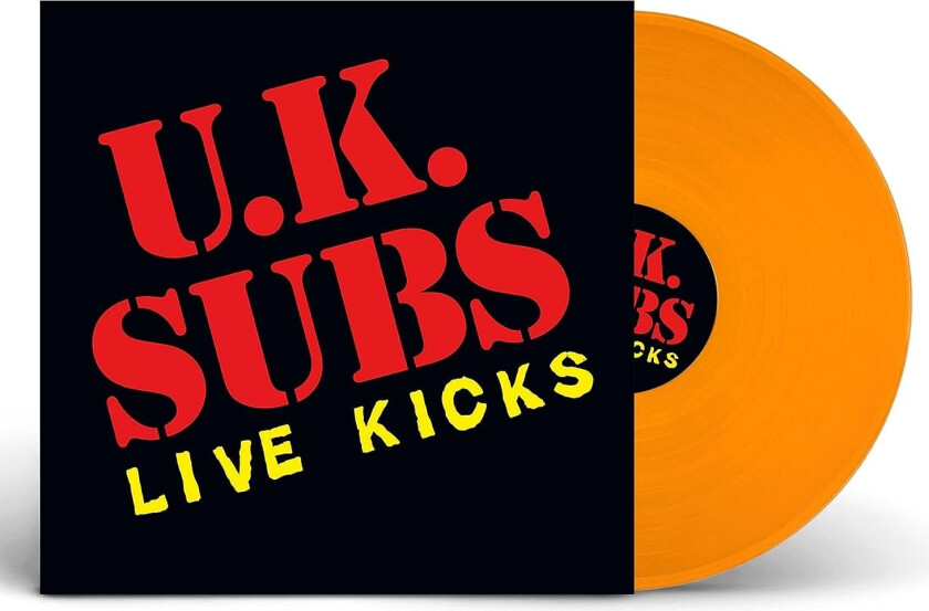 U.K. Subs Live Kicks LP/Vinyl