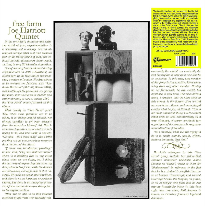 Joe Harriott Free Form LP/Vinyl