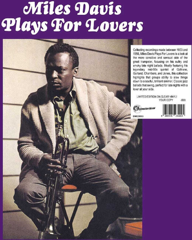 Miles Davis Plays For Lovers LP/Vinyl