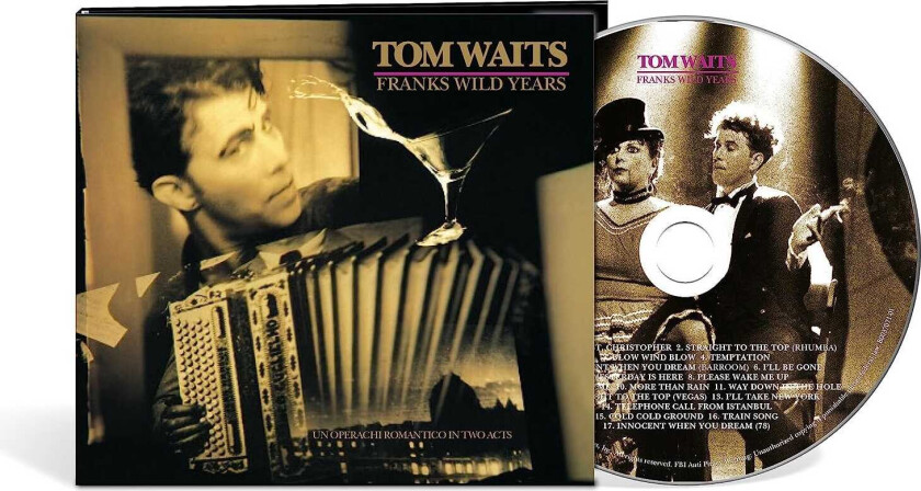 Tom Waits Frank's Wild Years (2023 Remaster) CD
