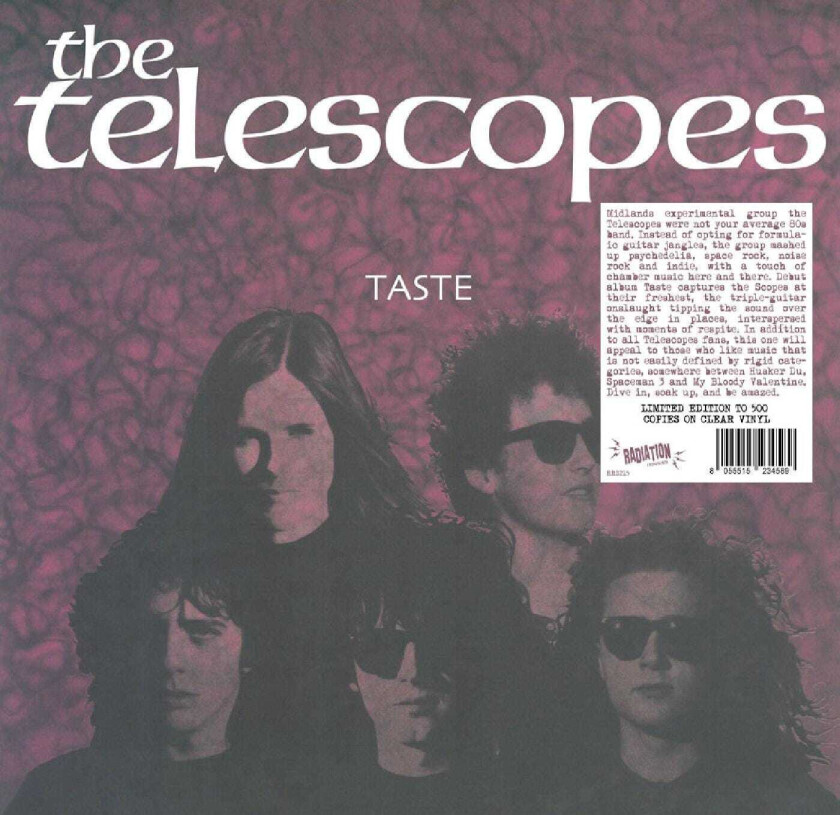 The Telescopes Taste LP/Vinyl