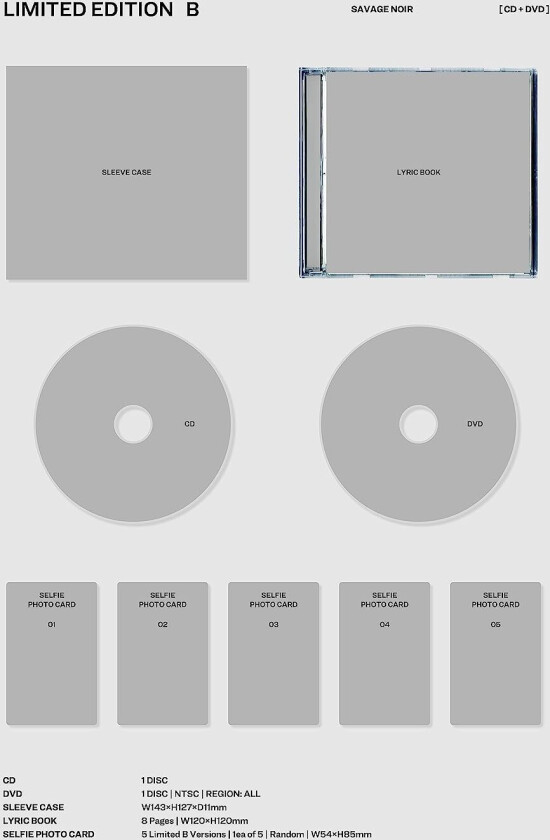 Le Sserafim Unforgiven (Limited Edition B) CD