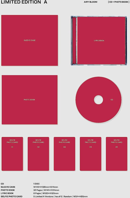 Le Sserafim Unforgiven (Limited Edition A) CD