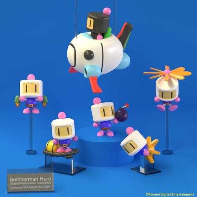 Jun Chikuma, Spillmusikk Bomberman Hero Original Video Game Soundtrack LP/Vinyl