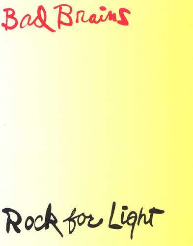 Bad Brains Rock For Light LP/Vinyl