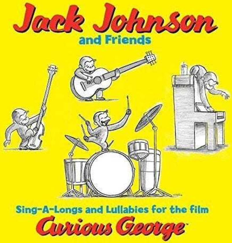 Jack Johnson SingALongs And Lullabies For The Film Curious George LP/Vinyl