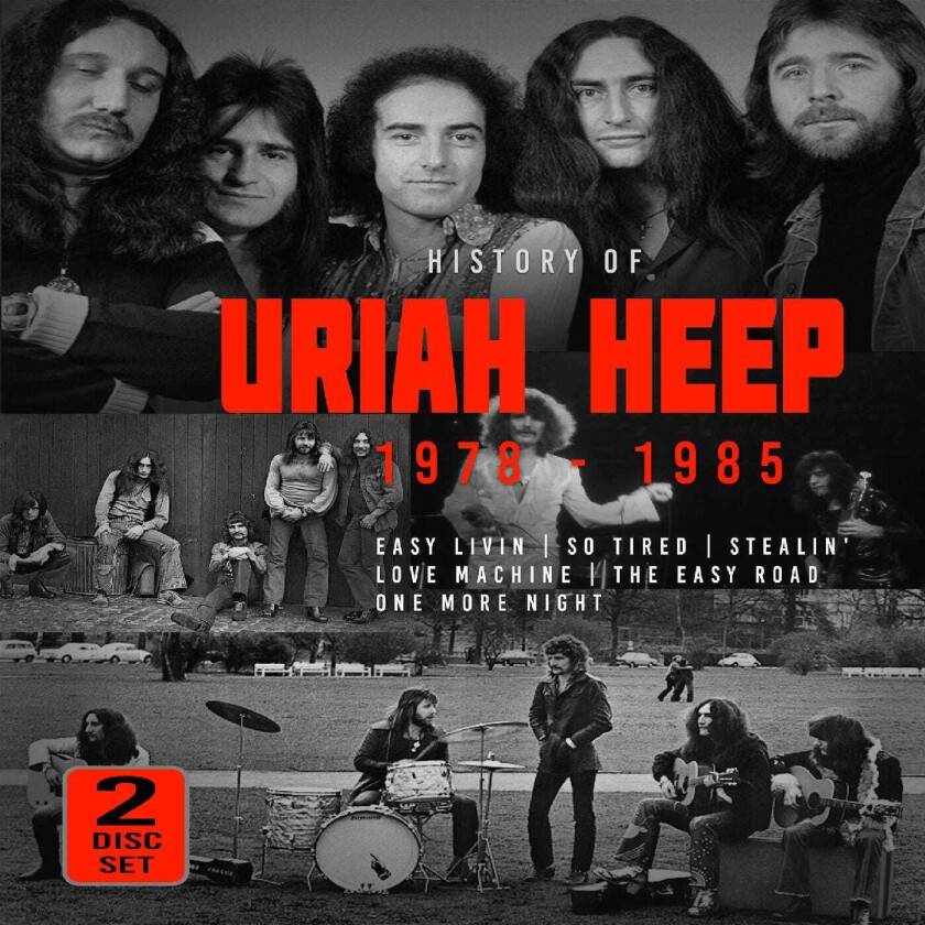 Uriah Heep History Of Uriah Heep 19781985 (Rare Live Recordings) CD