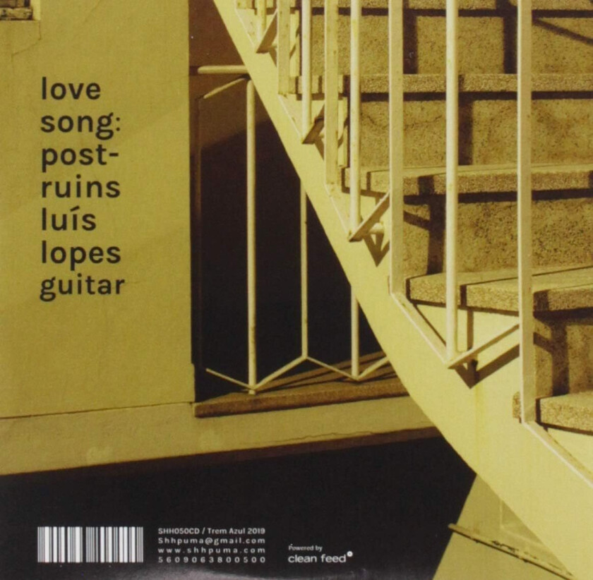 Luis Lopes  Love Song: Post Ruins  CD