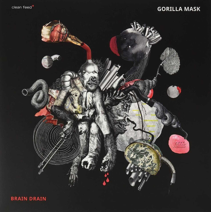 Gorilla Mask Brain Drain LP/Vinyl