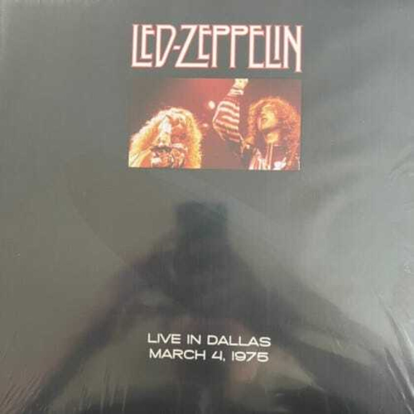 Led Zeppelin Live In Dallas 1975 LP/Vinyl