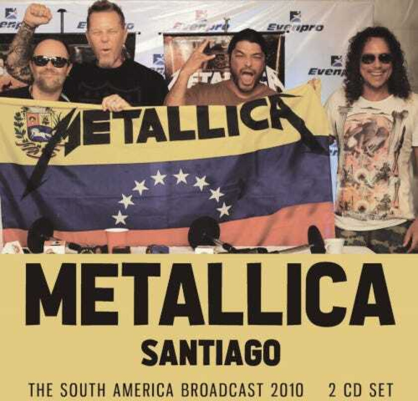 Metallica  Santiago  The South America Broadcast 2010  CD