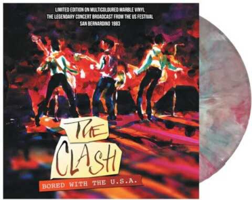 The Clash Bored With The U.S.A. LP/Vinyl