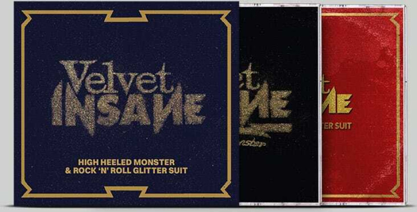 Velvet Insane High Heeled Monster & Rock 'n' Roll Glitter Suit CD