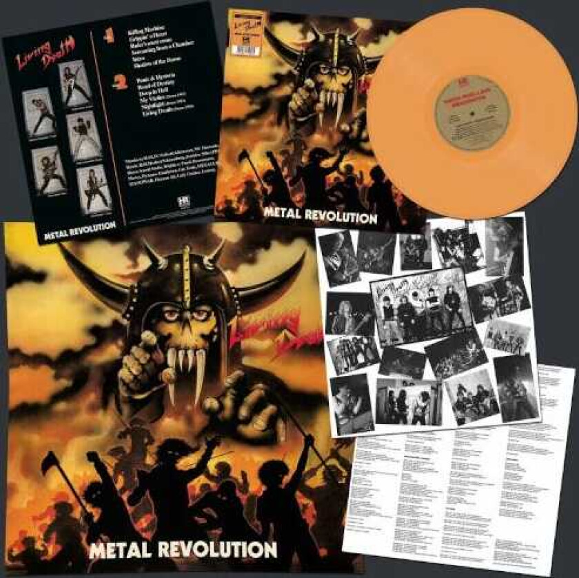 Living Death Metal Revolution LP/Vinyl