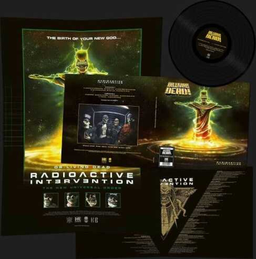 Dr. Living Dead! Radioactive Intervention LP/Vinyl