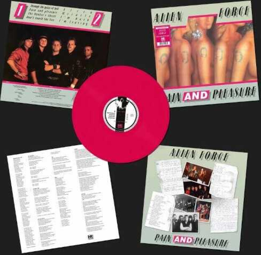 Alien Force Pain And Pleasure LP/Vinyl