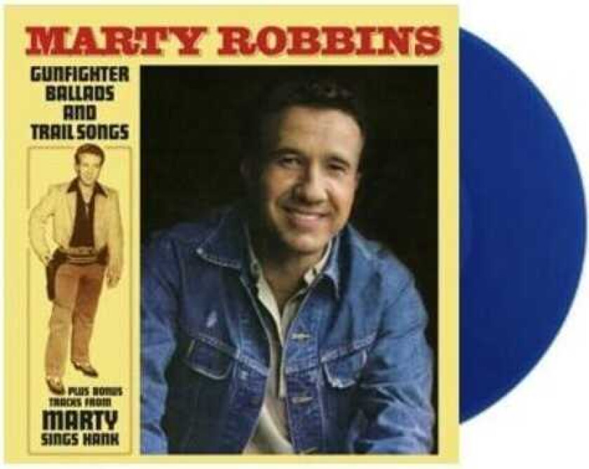 Marty Robbins Gunfighter Ballads And Trailsongs/Marty Sings Hank LP/Vinyl