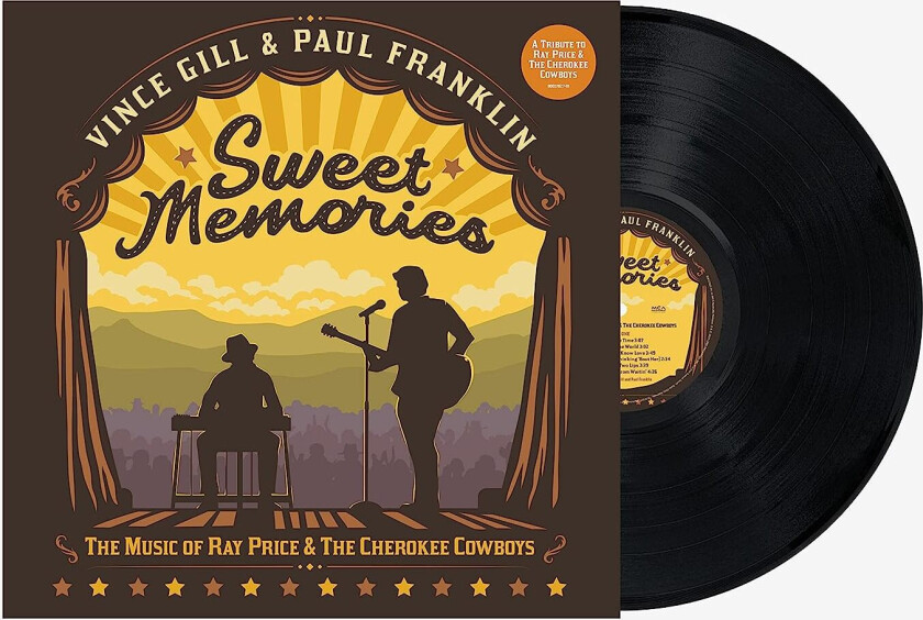 Vince Gill & Paul Franklin, Vince Gill, Paul Franklin Sweet Memories: The Music Of Ray Price & The Cherokee Cowboys LP/Vinyl