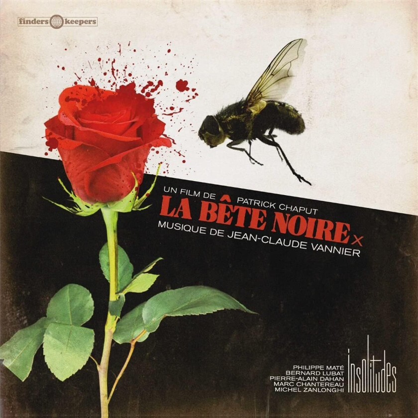 JeanClaude Vannier, Serge Gainsbourg, Filmmusikk La Bête Noire / Paris N'existe Pas LP/Vinyl