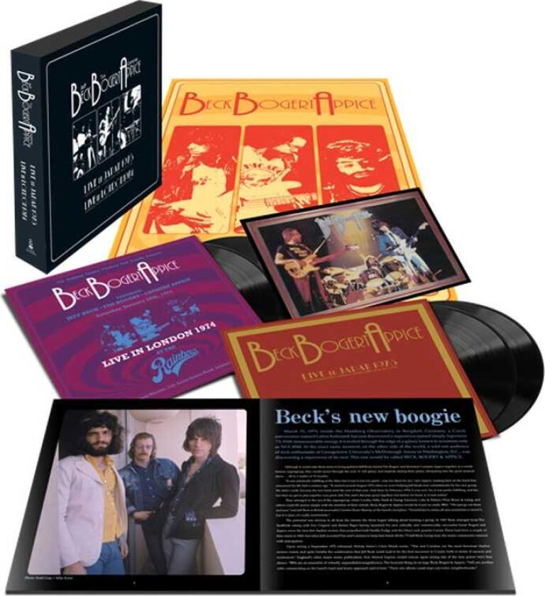 Beck Bogert & Appice, Jeff Beck Live 1973 & 1974 LP/Vinyl